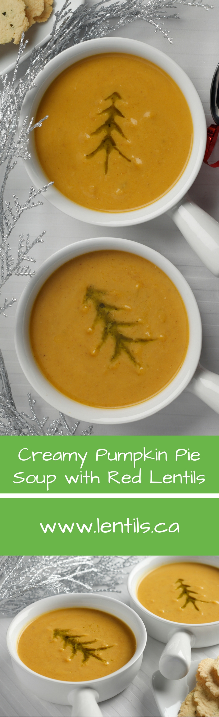 Creamy Pumpkin Pie Soup with Red Lentils – Lentils.org