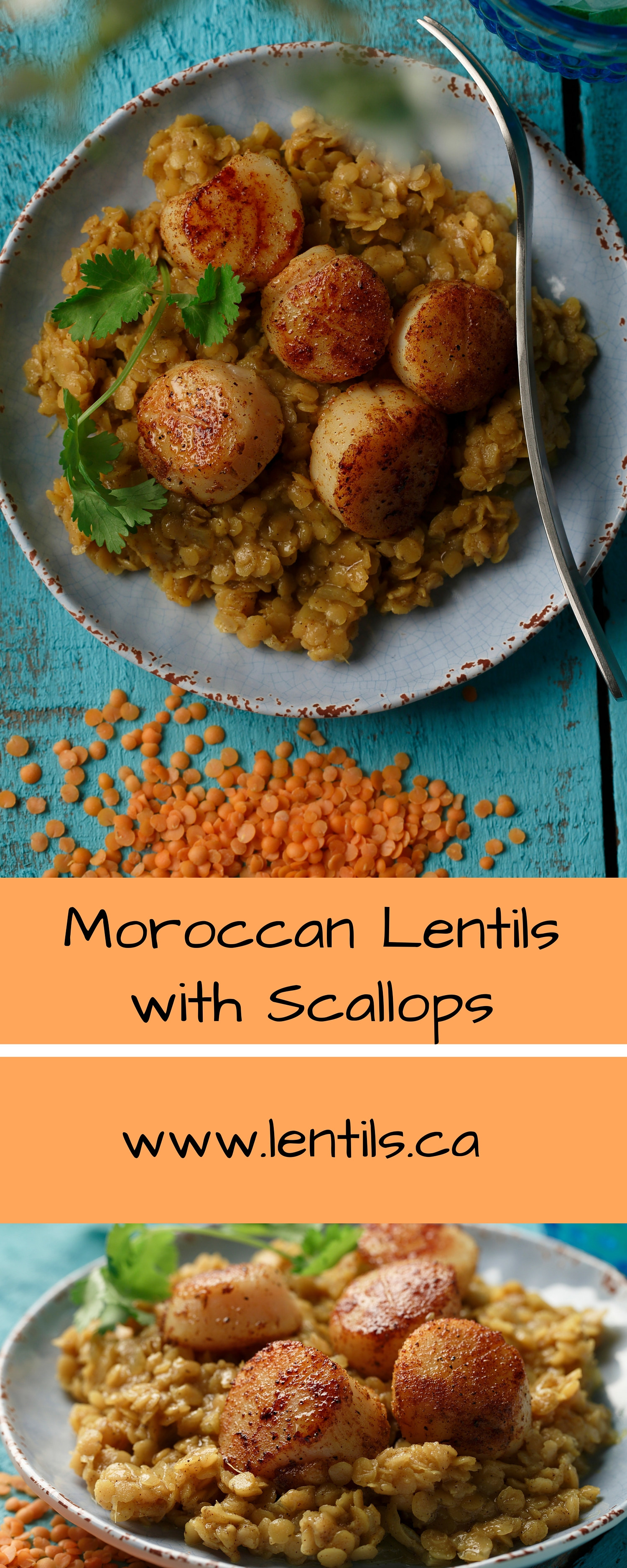 Moroccan Lentils with Scallops – Lentils.org