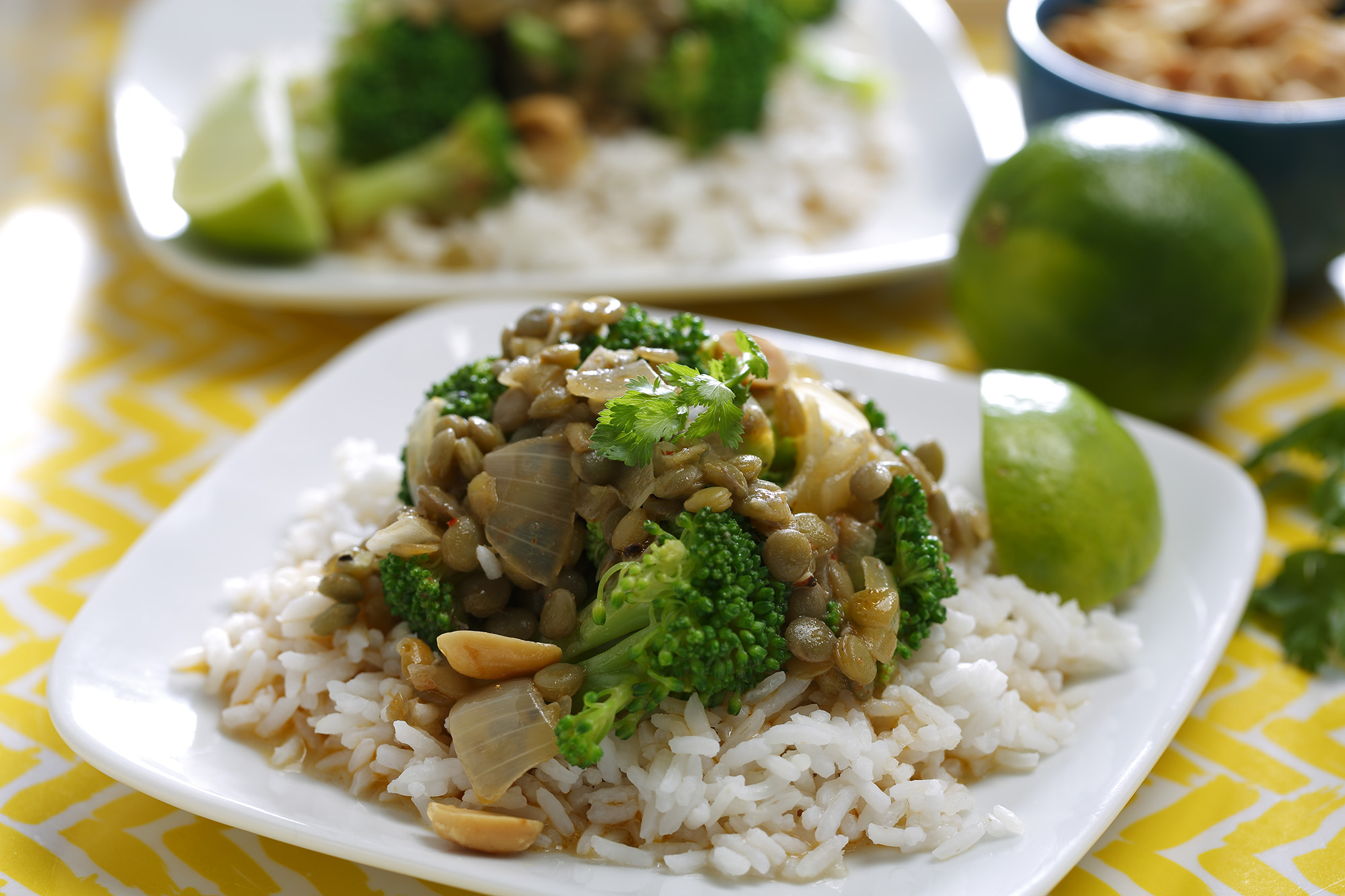 Lentil & Broccoli Curry with Coconut Milk – Lentils.org