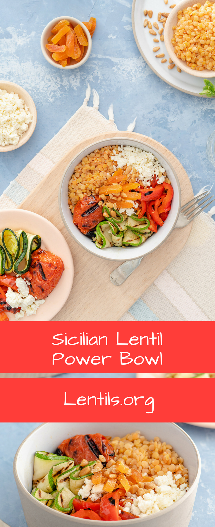 Sicilian Lentil Power Bowl