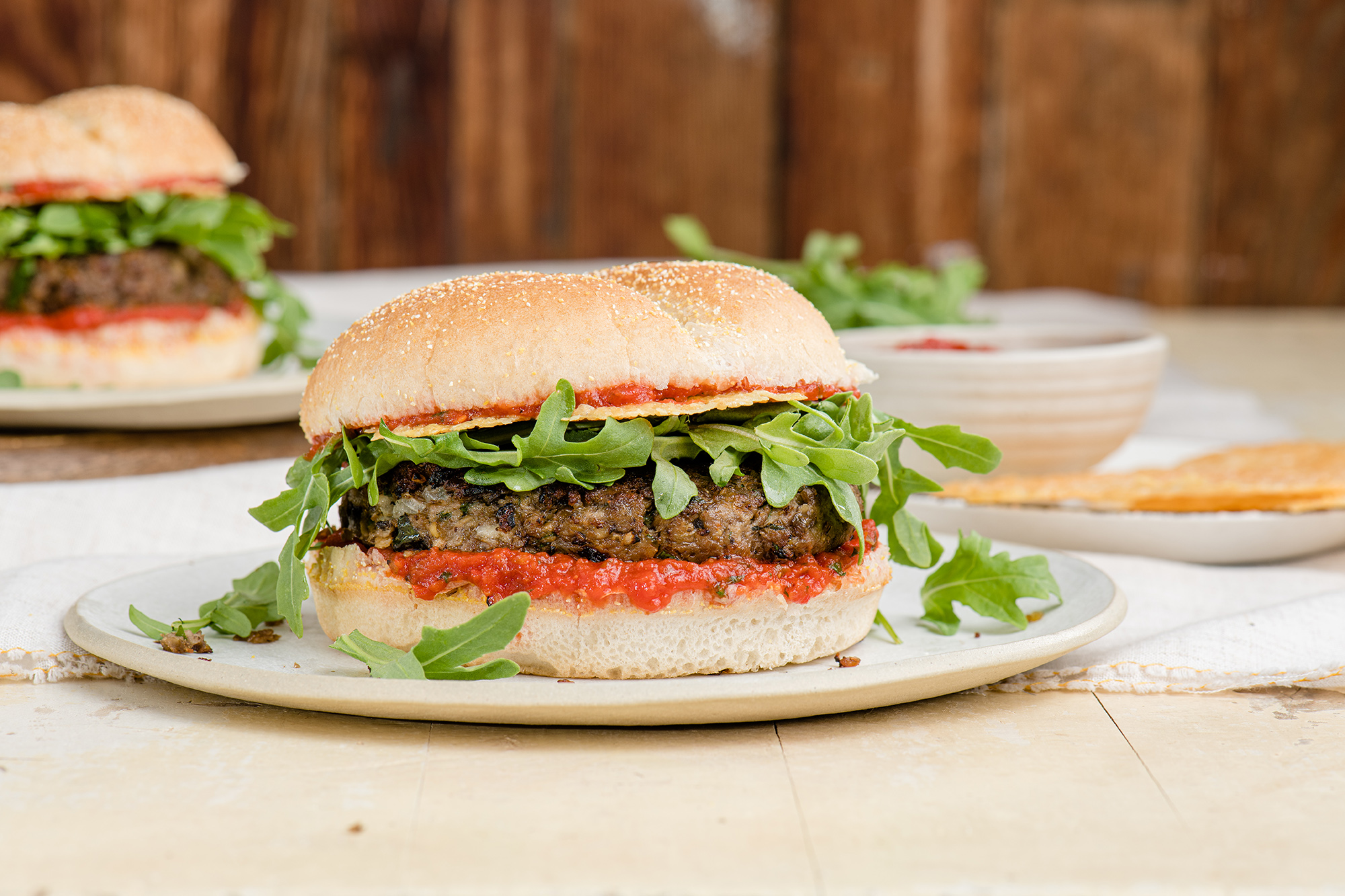 Italian Burger – Lentils.org