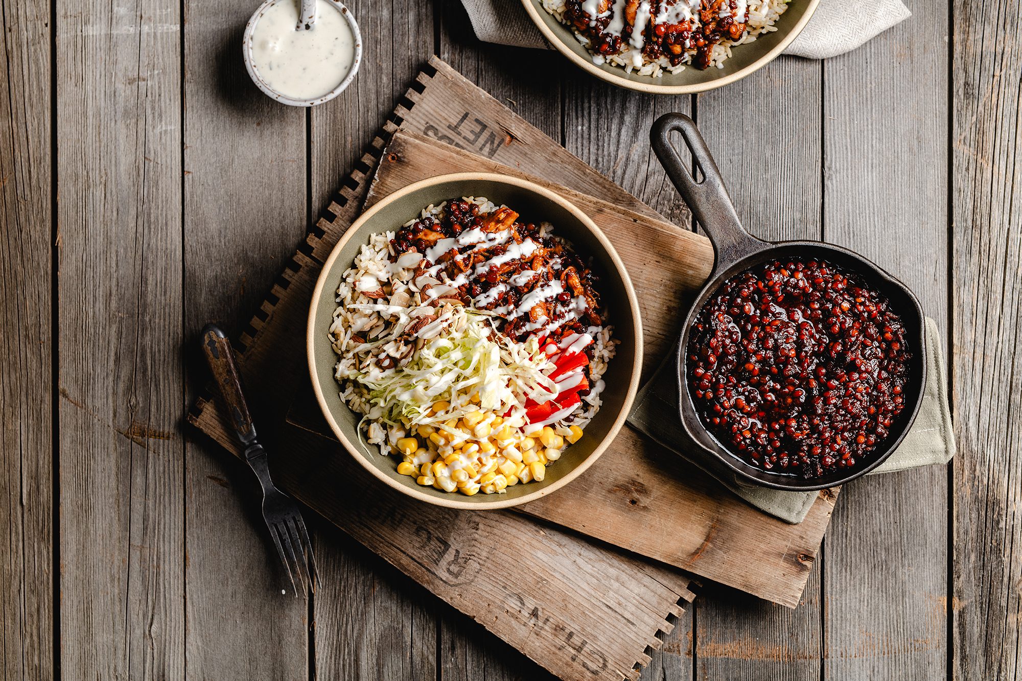 Bourbon Baked Lentil Power Bowl – Lentils.org